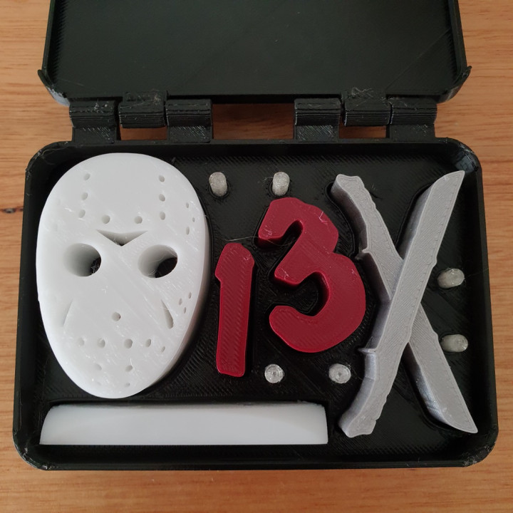 Jason Voorhees in a box