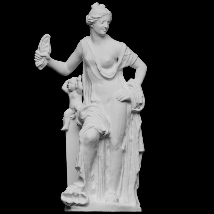 Aphrodite, known as the "Venus Vulgaris"