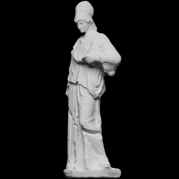 Athena, known as "Athena holding a cista"