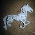 Undead Skeleton Draugr Horse #3 Presupported print image