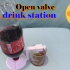 Coca Cola bottle drink stand image