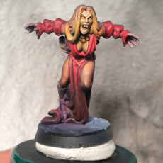 Picture of print of The Queen Vampire