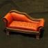 Couch for miniatures set or maybe dollhouse image