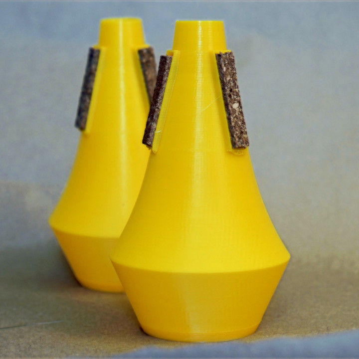The Original 3d Printed trumpet mute - by 3dpmutes!