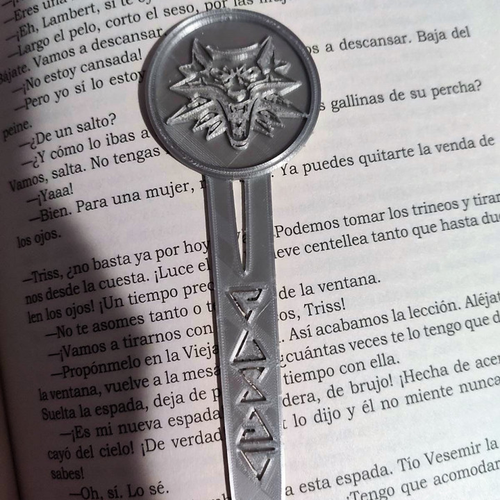 The Witcher Bookmarker