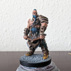 Picture of print of Barbarian Champion