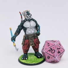 Picture of print of Panda Warrior