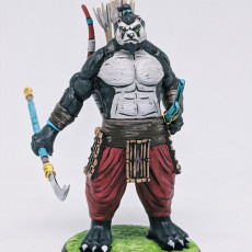 Picture of print of Panda Warrior