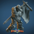 Undead Orc 02 Miniature - pre-supported image