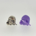 Spooky Shroomie Miniature - pre-supported print image