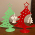 Christmas Bauble display tree print image