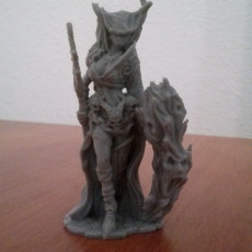 Picture of print of Support Free Sorceress Miniature Isador Cloven