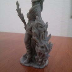 Picture of print of Support Free Sorceress Miniature Isador Cloven