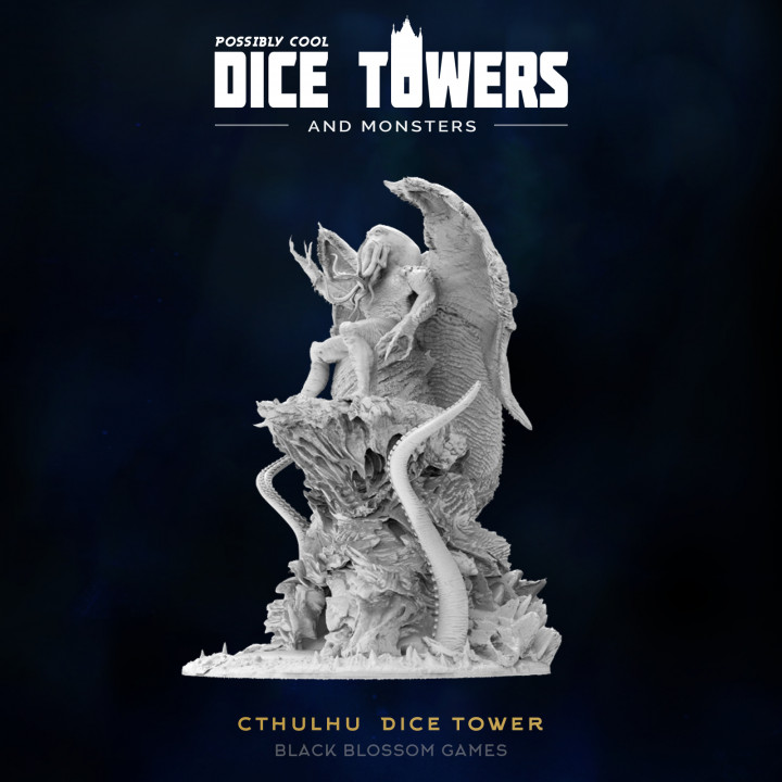 B06 Cthulhu :: Possibly Cool Dice Tower's Cover