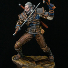 Picture of print of Geralt Miniature