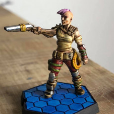 Picture of print of Cyber Forge Liza Thorn