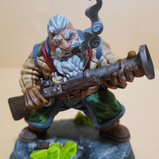 Picture of print of Dwarf - Thordrom Gunslinger