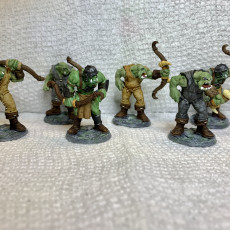 Picture of print of Orc's with Bows