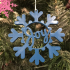 Elegant Snowflake Ornaments print image