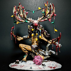 Picture of print of Wor-Mokoth, the Dead Walker Wendigo (Epic Size)