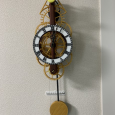 Picture of print of Medium Pendulum Wall Clock
