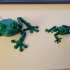 Cute Flexi Print-in-Place Frog print image