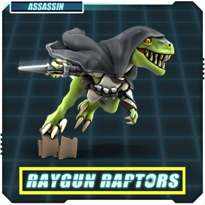 Raygun Raptors Assassin's Cover
