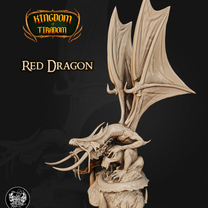 Red Dragon - Kingdom of Tiradom's Cover