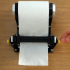 TOY TOILET PAPER DISPENSER ON A 3D PRINTER image