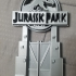 Jurassic Park Headphones Stand or Ornament print image