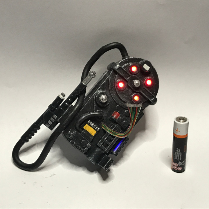 Proton Pack with lights