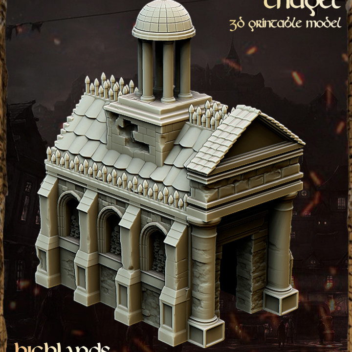 $6.00Undead Chapel and Tombs - Highlands Miniatures