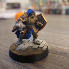 Picture of print of The Dwarf Cleric