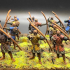 Medieval Archers Unit - Highlands Miniatures print image