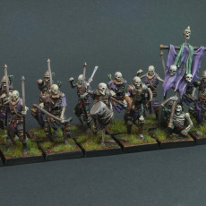 Picture of print of Undead Archers - Highlands Miniatures