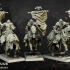 Undead Dark Knight Command Group - Highlands Miniatures image