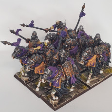 Picture of print of Undead Dark Knight Core Unit - Highlands Miniatures