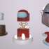 Among Us Mini - Customizable Character with Mandalorian Hat image