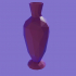 Lowpoly vase image