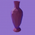 Lowpoly vase image