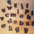 Alphabet Playdough Cutters image