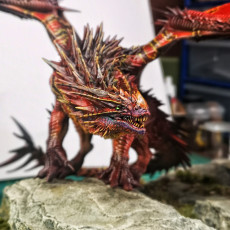 Picture of print of Adult Red Dragon