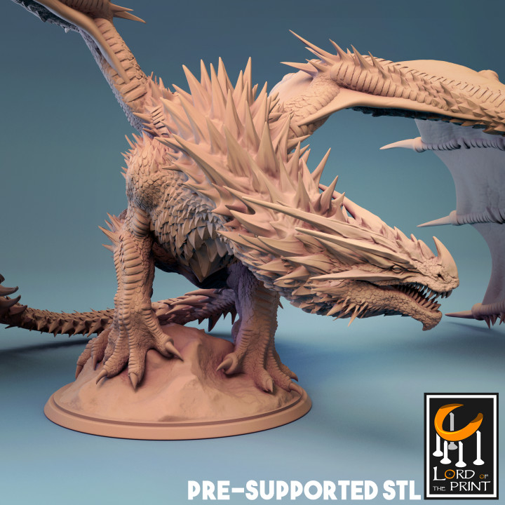 articulated-crystal-dragon-flexi-crystal-dragon-3d-print-3d-model-3d
