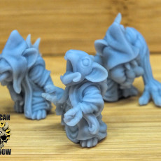 Picture of print of Mousle Mutants (pre supports)