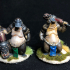 Esmar, Boondaburra Platypus Diplomat with Guards (Pre-Supported) print image