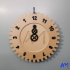 Gear clock image
