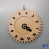 Gear clock image