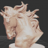 horse bust statue image