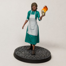Picture of print of Waitress - Arkham Horror compatible