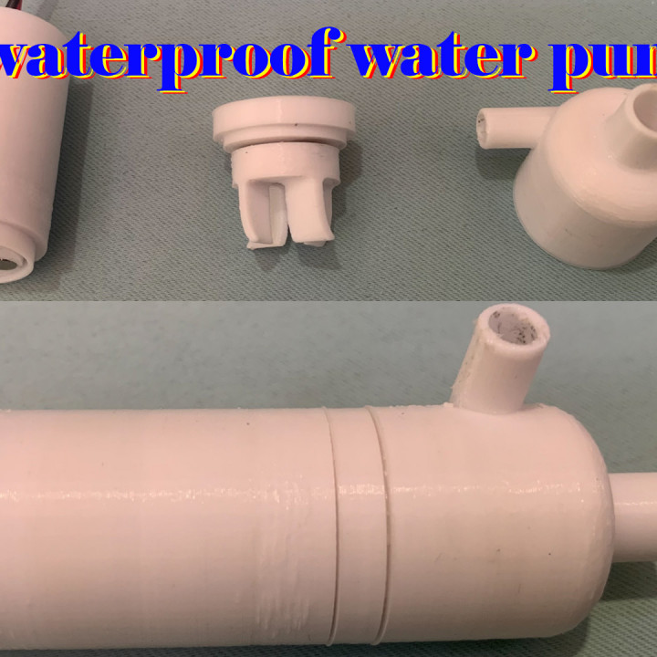 100% Waterproof Water Pump
